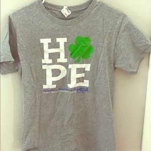 Small MDA Shamrock T Shirt